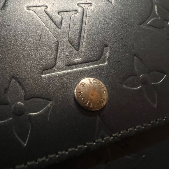Pre-owned Louis Vuitton Monogram Matte Vernis Bifold Wallet - Picture 3 of 7